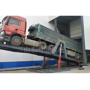 液壓翻板卸車機